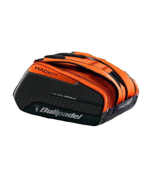 Bullpadel Hack orange/black padel bag Paquito Navarro 2024 - Padel Hall Product