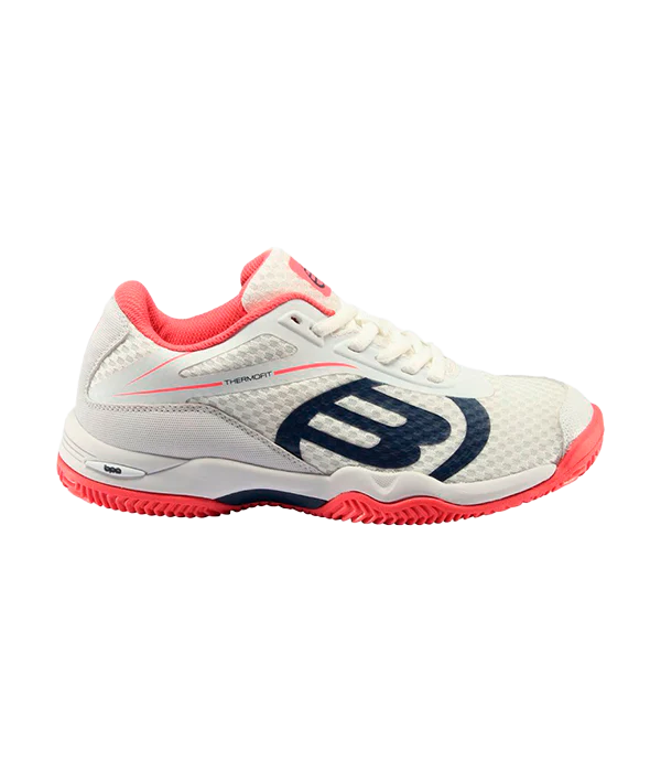 Bullpadel Beker Women 23V White/Pink Shoe